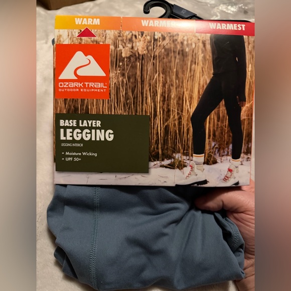 💜2pc.Ozark Trail Women's Thick Warmest Thermal Top & Warm Leggings Size:XS - Picture 12 of 14